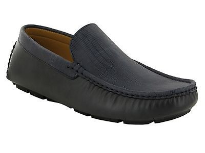 mens navy smart shoes